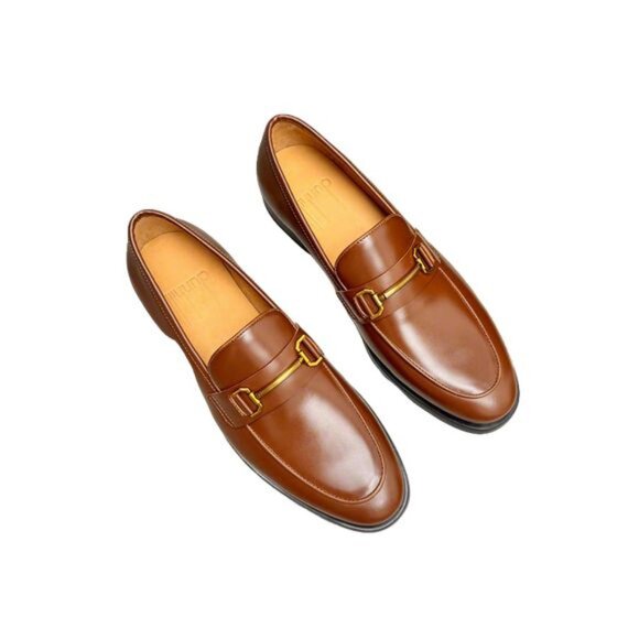 Dunhill Classic Business Leather Shoes Brown - Picture 1 of 10